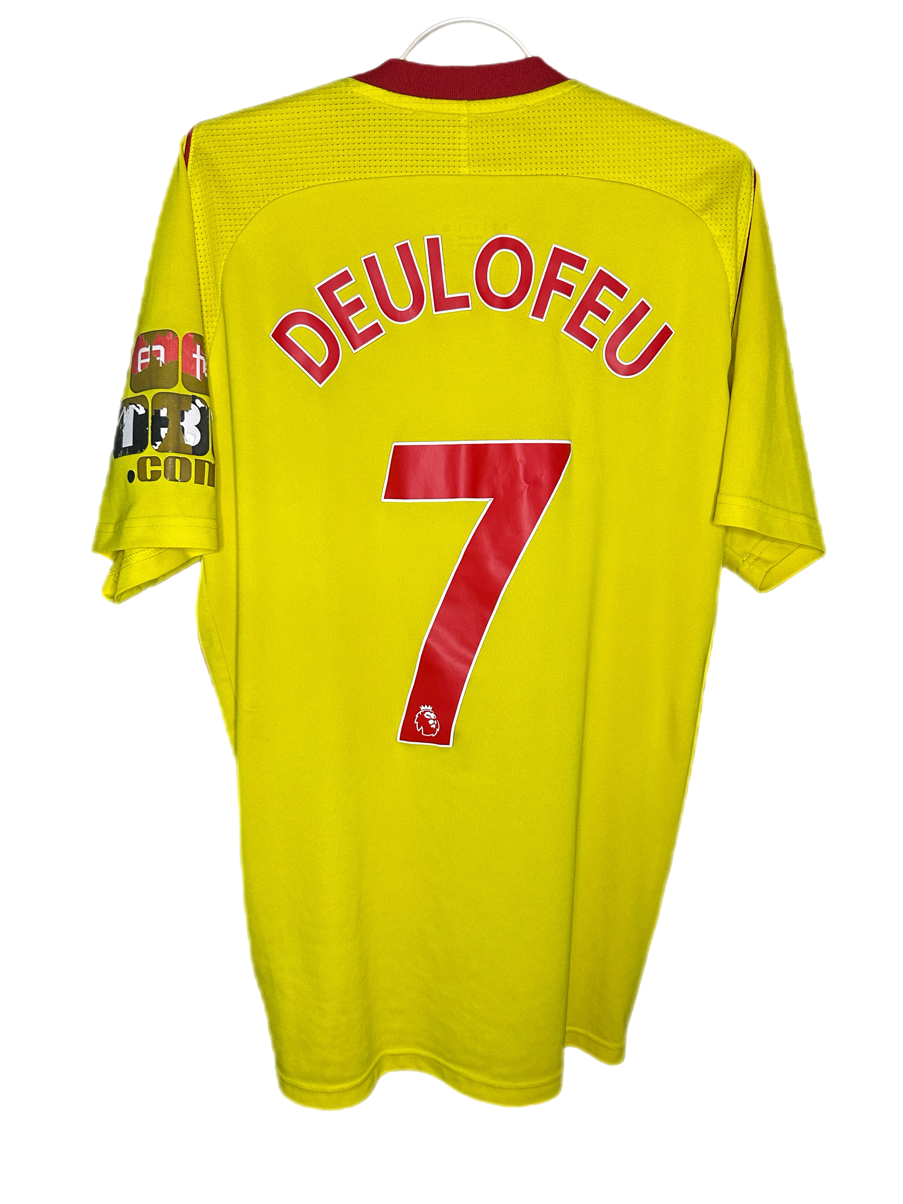 Watford FC 2017/18 Home Shirt | Gerard Deulofeu | Medium | Forza